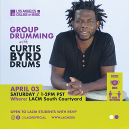 Drum Circle with Curtis Byrd