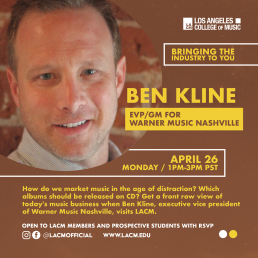 Ben Kline Masterclass 04.26
