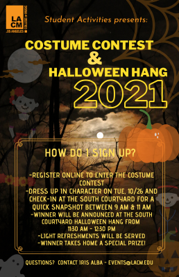 Halloween Hang & Costume Contest