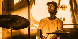 Nick de Beck on Drums