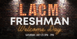 Freshman Welcome Day 07/23